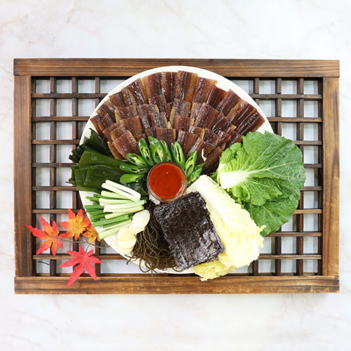 [2025완전손질 꽁치]구룡포 특급 과메기 20미(40쪽) 야채세트