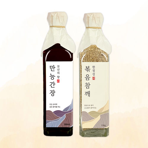 [한정성] 만능간장1병+볶음참깨1병