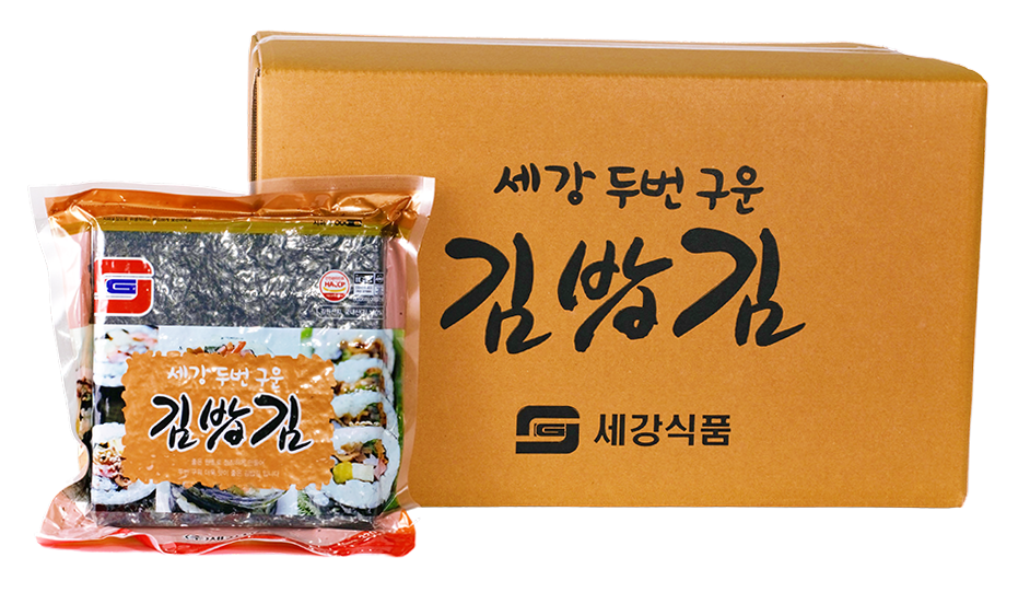 세강두번구운김밥김100매