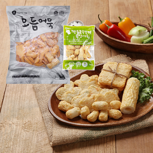 부산어묵 모듬어묵1kg+고급모듬260g