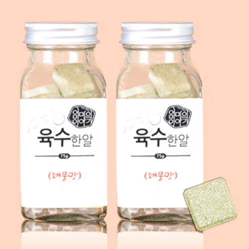 육수한알 해물육수3g 25알 2병