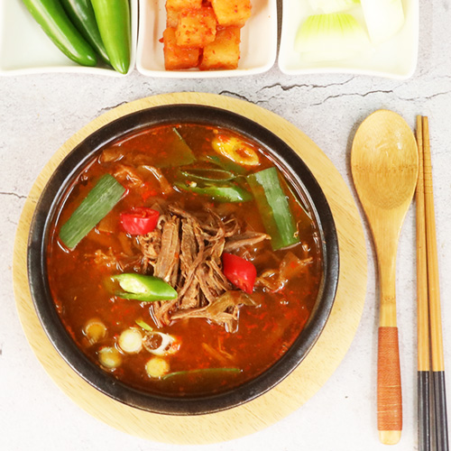 [미식여행]차돌양지육개장600g 3봉