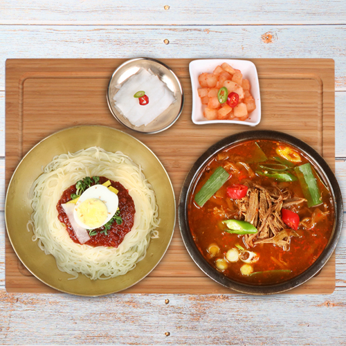 [냉면전문점]부산밀면10인분+비빔장500g+육개장600g 2봉