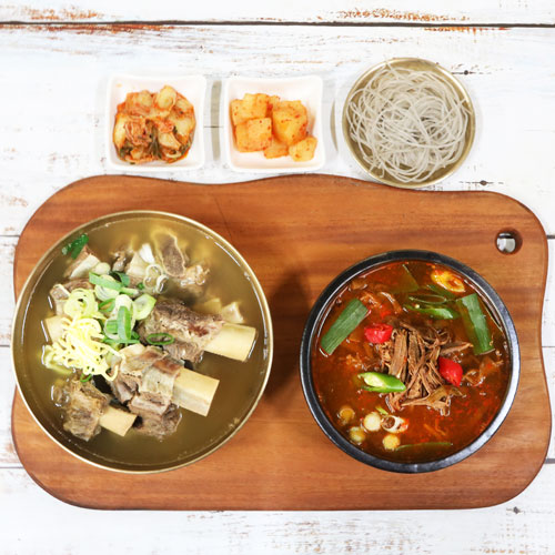 거대왕갈비탕900g+육개장600g+당면1봉